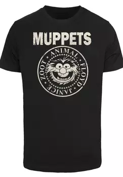 Футболка F4NT4STIC Disney Muppets R'N'R, черный