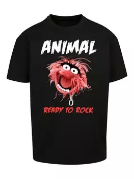 Футболка F4Nt4Stic DISNEY MUPPETS READY TO ROCK, черный