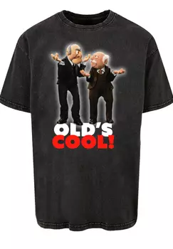 Футболка F4NT4STIC Disney Muppets Waldorf & Statler Old's Cool, черный