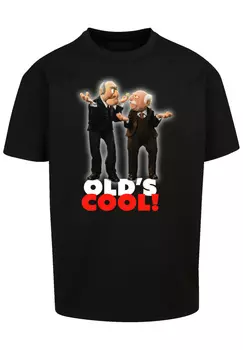 Футболка F4NT4STIC Disney Muppets Waldorf & Statler Old's Cool, черный