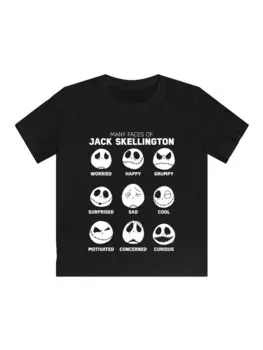 Футболка F4NT4STIC Disney Nightmare Before Christmas Faces of Jack, черный