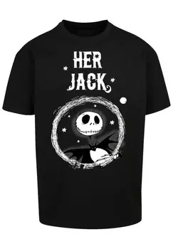 Футболка F4NT4STIC Disney Nightmare Before Christmas Her Jack, черный