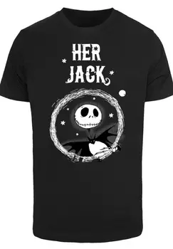 Футболка F4NT4STIC Disney Nightmare Before Christmas Her Jack, черный