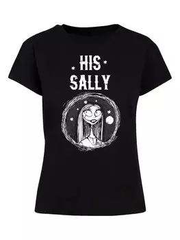 Футболка F4Nt4Stic DISNEY NIGHTMARE BEFORE CHRISTMAS HIS SALLY, черный