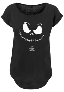 Футболка F4NT4STIC Disney Nightmare Before Christmas Jack Face, черный
