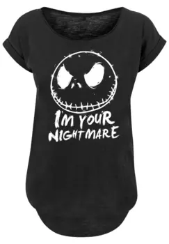 Футболка F4NT4STIC Disney Nightmare Before Christmas Nightmare Splatter, черный