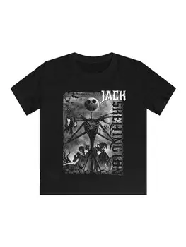 Футболка F4NT4STIC Disney Nightmare Before Christmas Skellington, черный