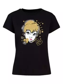 Футболка F4Nt4Stic DISNEY PETER PAN GOLDEN TINK, черный