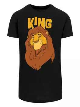 Футболка F4NT4STIC Disney The Knig der Lwen Mufasa King, черный