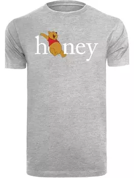 Футболка F4NT4STIC Disney Winnie Puuh Der Br Honig, пестрый серый