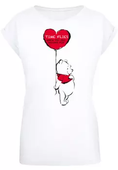 Футболка F4NT4STIC Disney Winnie Puuh Time Flies, белый