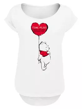 Футболка F4Nt4Stic DISNEY WINNIE PUUH TIME FLIES, белый