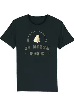 Футболка F4NT4STIC Eisbr, черный