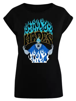 Футболка F4NT4STIC Extended Shoulder T-Shirt Disney Villians Hardes Fire, черный