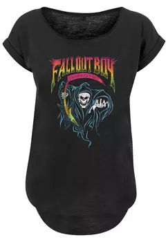 Футболка F4NT4STIC Fall Out Boy Rock And Roll Reaper, черный