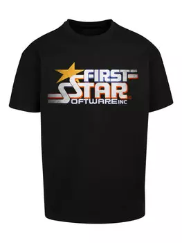 Футболка F4NT4STIC FIRSTSTAR Inc Retro Gaming SEVENSQUARED, черный