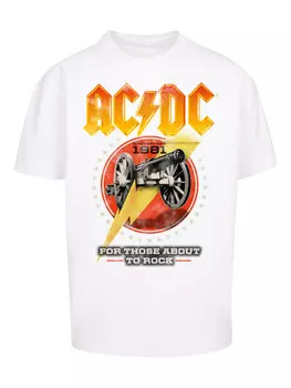 Футболка F4NT4STIC For Those About To Rock 1981, белый