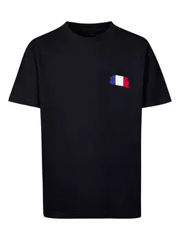 Футболка F4Nt4Stic FRANKREICH FLAGGE, черный
