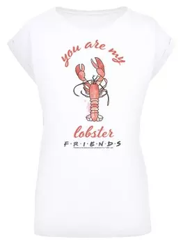 Футболка F4NT4STIC FRIENDS Lobster, белый