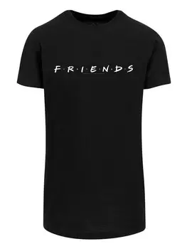 Футболка F4NT4STIC Friends Text Logo, черный