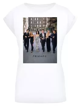 Футболка F4NT4STIC FRIENDS TV Serie, белый
