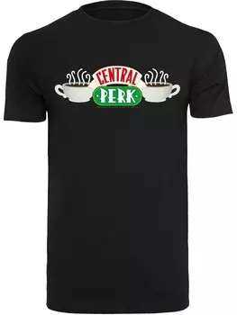 Футболка F4Nt4Stic Friends TV Serie Central Perk, черный