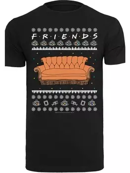 Футболка F4NT4STIC FRIENDS TV Serie Fair Isle Couch, черный
