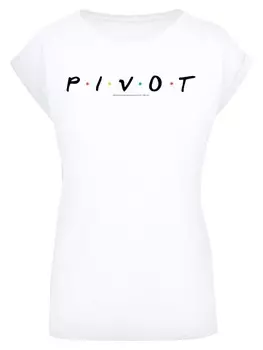 Футболка F4NT4STIC FRIENDS TV Serie Pivot Logo, белый