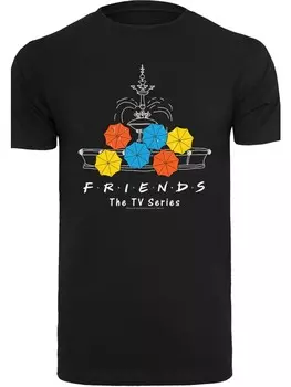 Футболка F4NT4STIC Friends TV Serie Umbrella, черный