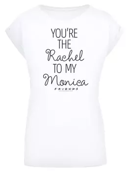 Футболка F4NT4STIC FRIENDS Youre The Rachel To My Monica, белый