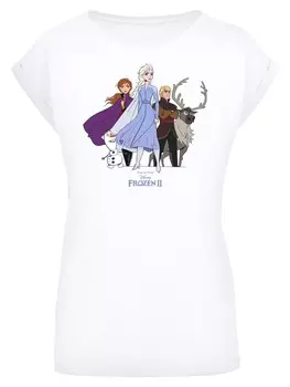 Футболка F4NT4STIC Frozen 2 Gruppe, белый