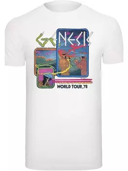 Футболка F4NT4STIC Genesis World Tour 78, белый