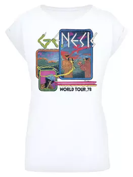 Футболка F4NT4STIC Genesis World Tour 78, белый