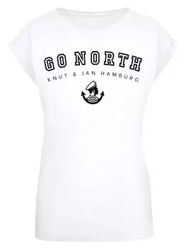 Футболка F4Nt4Stic GO NORTH, белый