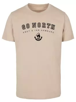 Футболка F4Nt4Stic Go North, песок