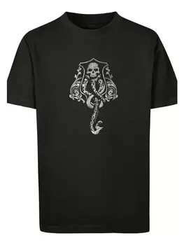 Футболка F4NT4STIC Harry Potter Dark Mark Crest, черный