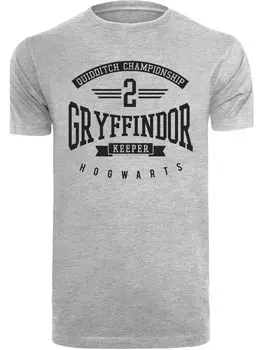 Футболка F4NT4STIC Harry Potter Gryffindor Keeper, пестрый серый