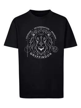 Футболка F4NT4STIC Harry Potter Gryffindor Seal, черный