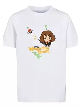 Футболка F4NT4STIC Harry Potter Hermione Granger Wingardium, белый