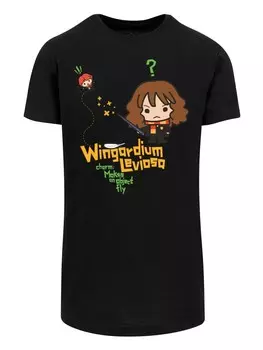 Футболка F4NT4STIC Harry Potter Hermione Granger Wingardium, черный