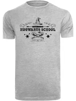 Футболка F4NT4STIC Harry Potter Hogwarts First Year, пестрый серый