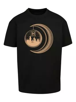 Футболка F4Nt4Stic Harry Potter Hogwarts Moon, черный