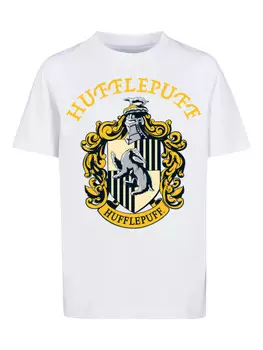 Футболка F4NT4STIC Harry Potter Hufflepuff Crest, белый