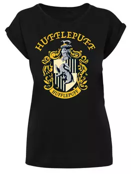 Футболка F4NT4STIC Harry Potter Hufflepuff Crest, черный