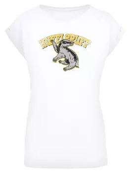 Футболка F4NT4STIC Harry Potter Hufflepuff Sport Emblem, белый