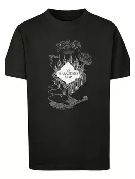 Футболка F4NT4STIC Harry Potter The Marauders Map, черный
