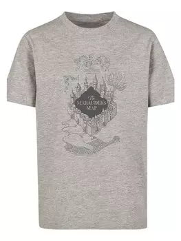 Футболка F4NT4STIC Harry Potter The Marauders Map, пестрый серый