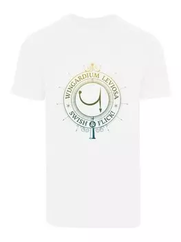 Футболка F4NT4STIC Harry Potter Wingardium Leviosa, белый