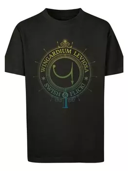 Футболка F4NT4STIC Harry Potter Wingardium Leviosa Spells Charms, черный