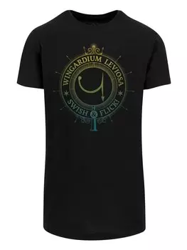 Футболка F4NT4STIC Harry Potter Wingardium Leviosa Spells Charms, черный